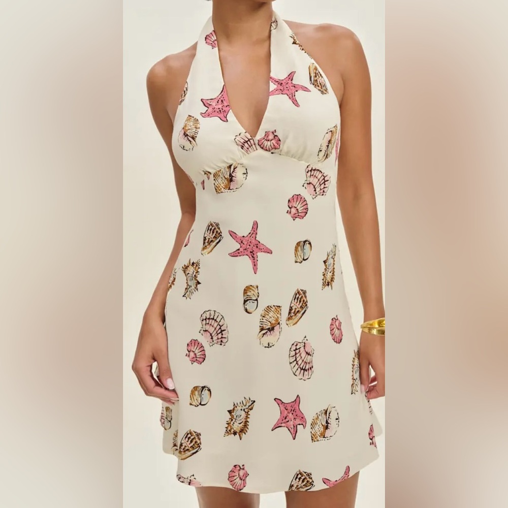 Reformation Delanie Dress in Concha